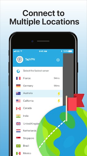 TapVPN Free VPN Screenshot3