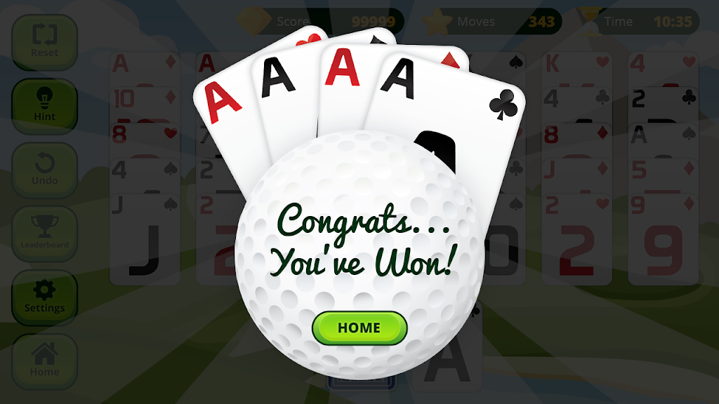 Golf Solitaire Screenshot4