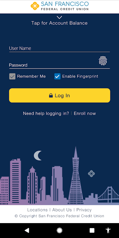 San Francisco FCU Mobile Banki Screenshot1