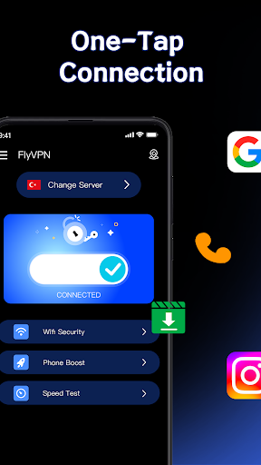 FlyVPN - Stable Booster Screenshot1