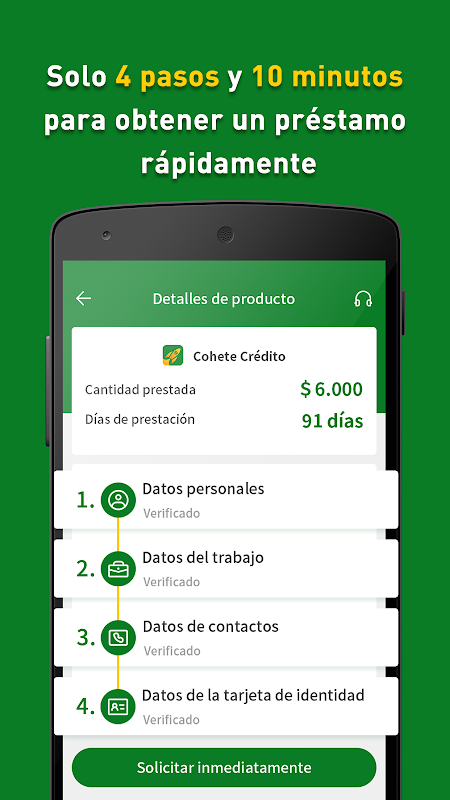 Cohete Crédito Mexic Cash Loan Screenshot1