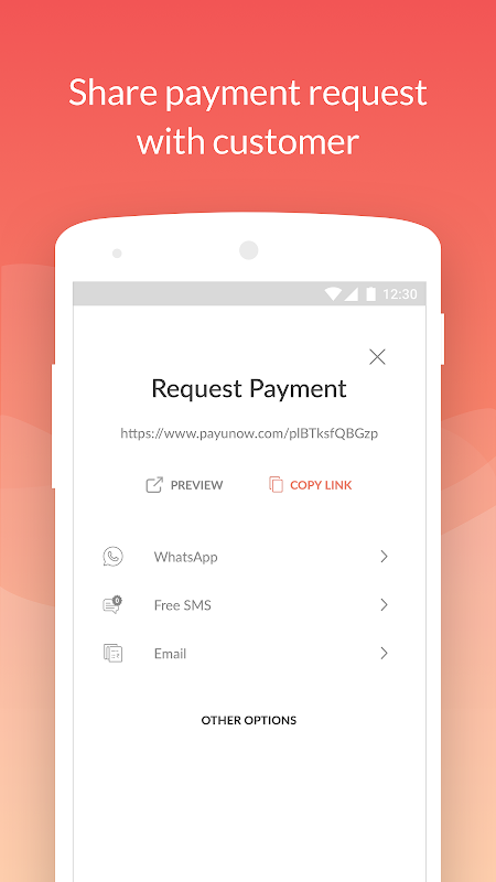 PayUnow: Accept Payments From Customers In Bank Screenshot2