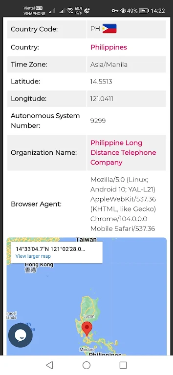 Fast Philippines VPN PH Proxy Screenshot3