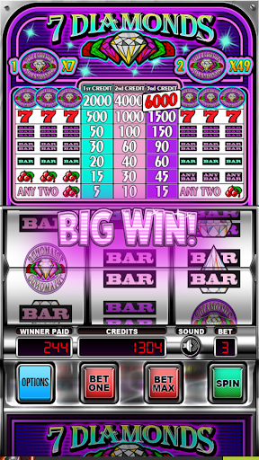 Seven Diamonds Deluxe : Vegas Slot Machines Games Screenshot1