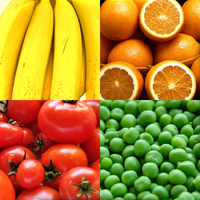 Fruit and Berries, Nuts & Vegetables: Picture-Quiz APK