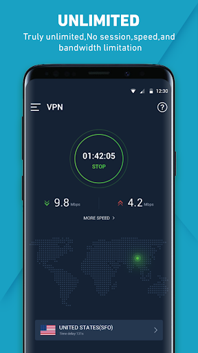 Free VPN -  A Secure,Unlimited,Fast,Free VPN Proxy Screenshot2