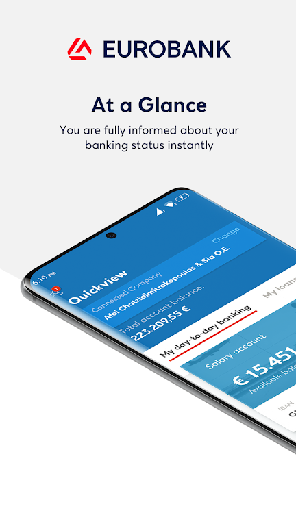 Eurobank Business App Screenshot1