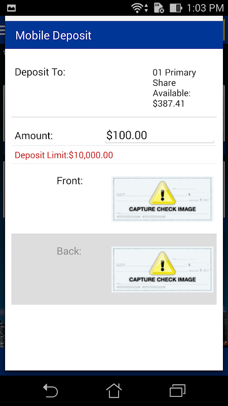 NYMCU Mobile Banking Screenshot4