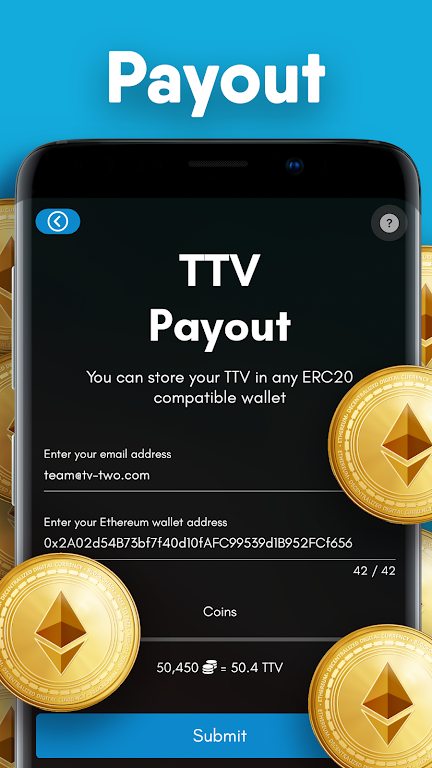 TV-TWO: Watch & Earn Rewards - Screenshot2