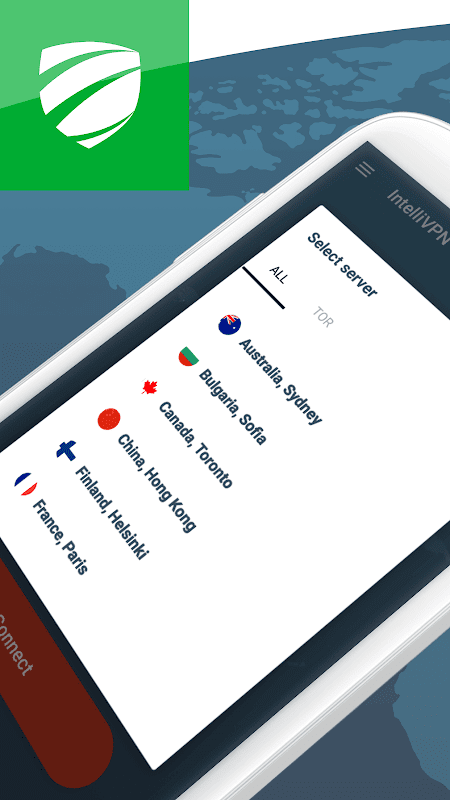 IntelliVPN - Unlimited VPN | VPN +Tor Screenshot1
