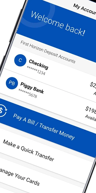 First Horizon Mobile Banking Screenshot2