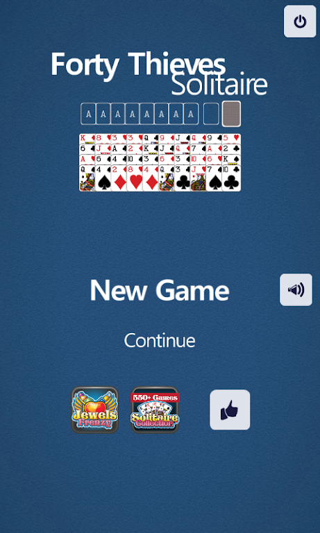 Forty Thieves Solitaire Screenshot3