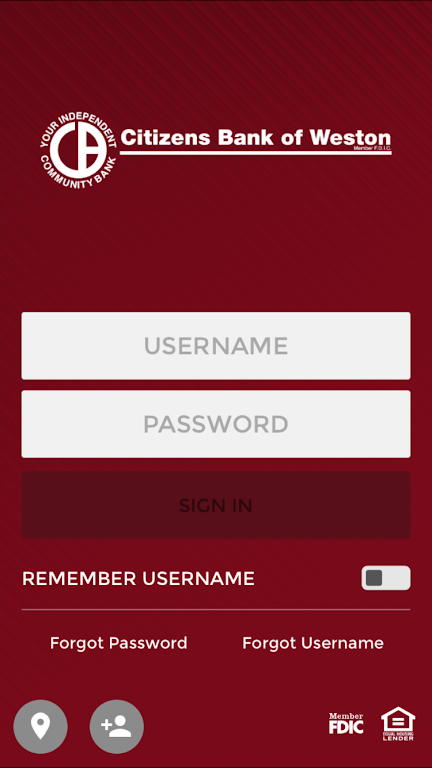 Citizens Bank of Weston Screenshot1