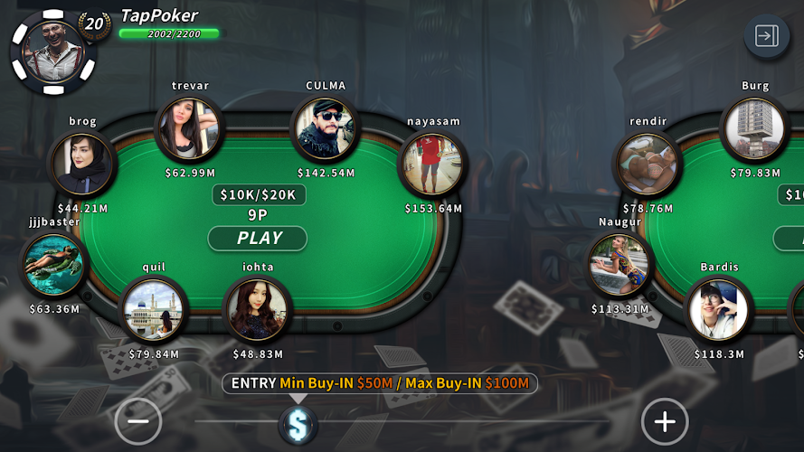 Tap Poker Social Edition Screenshot2