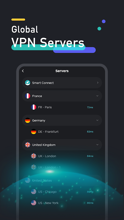 Hot VPN - Free, Fast & Super VPN Proxy Screenshot1