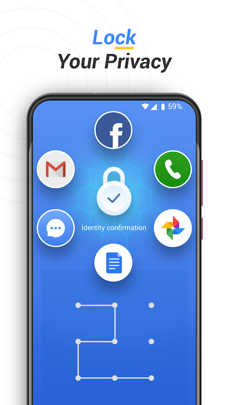 KeyVPN AppLock - Free VPN Proxy, Unlimited Protect Screenshot1