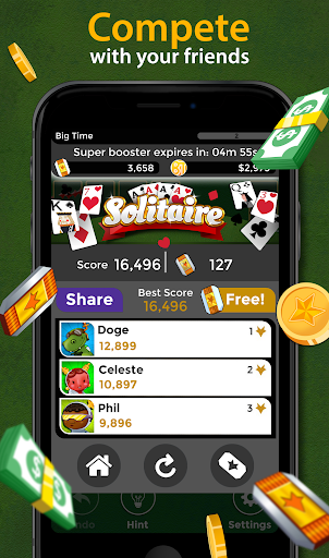 Solitaire - Make Money Free Screenshot2