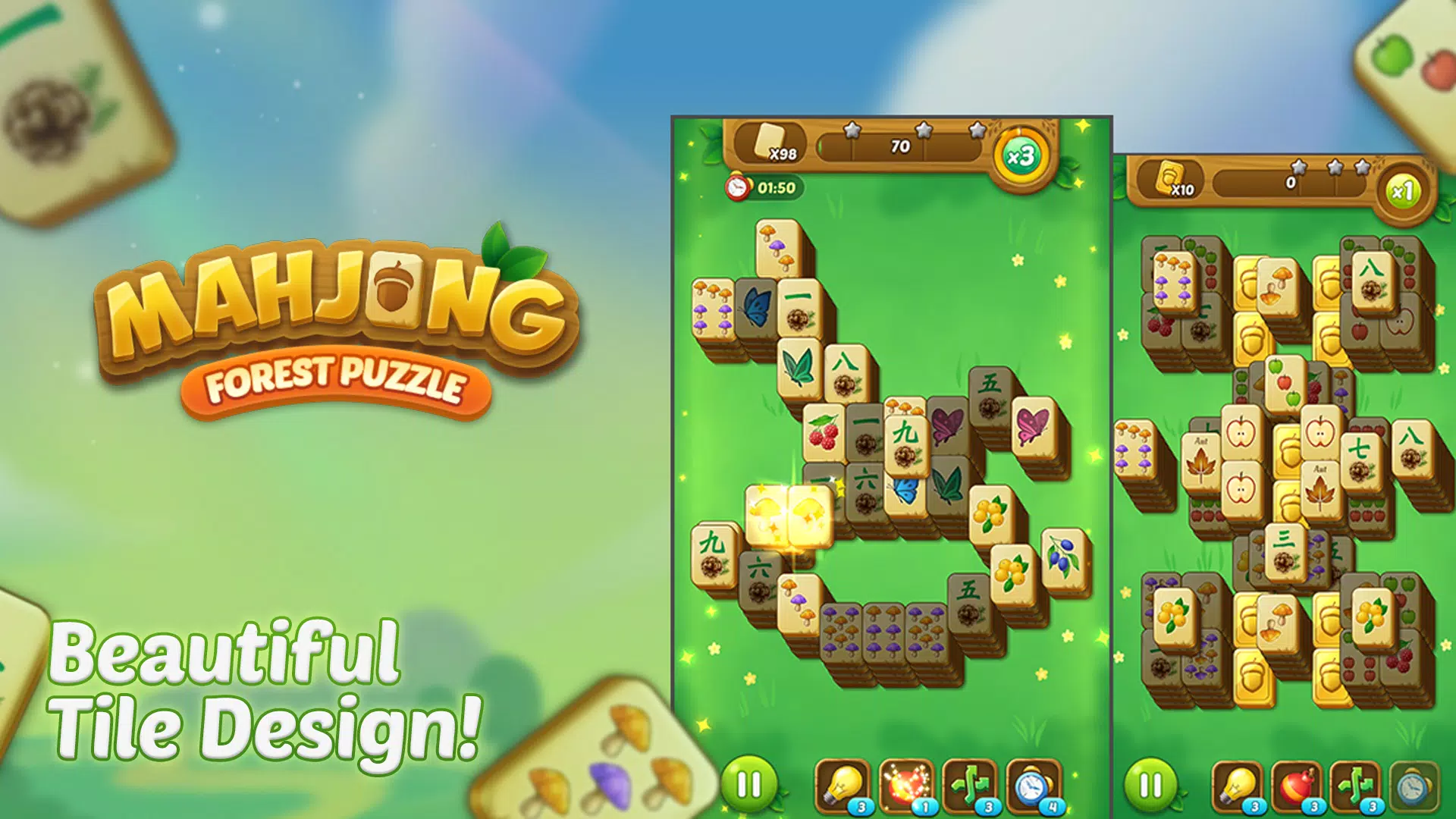 Mahjong Forest Journey Screenshot2