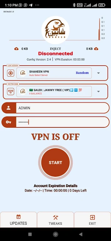 SHAHEEN VPN Screenshot3