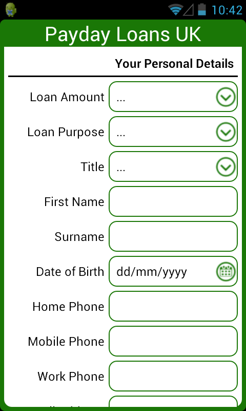 Payday Loans UK - Calculator Screenshot3