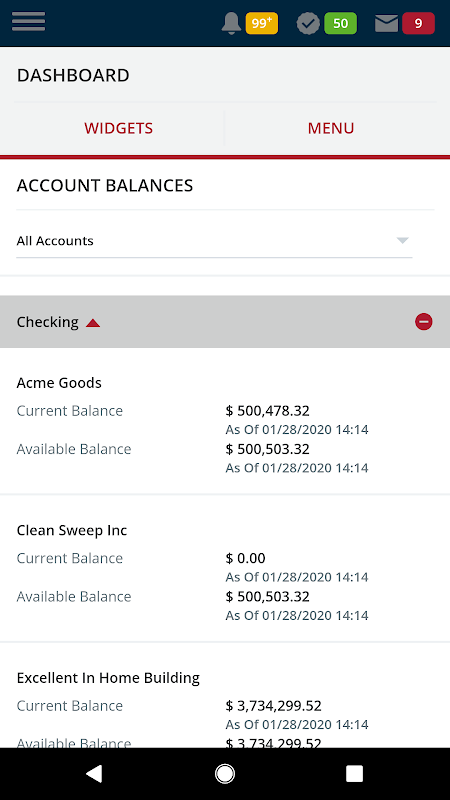 Flagstar Bank Treasury Access Screenshot4