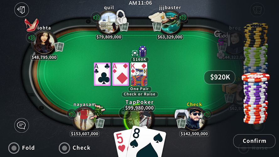 Tap Poker Social Edition Screenshot5