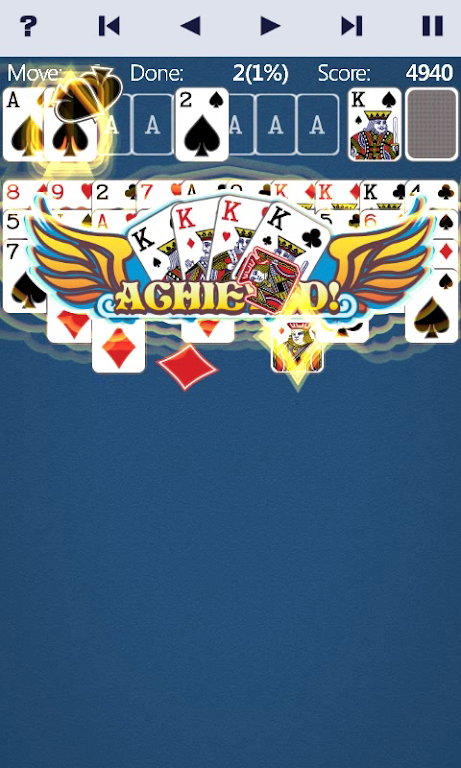 Forty Thieves Solitaire Screenshot1