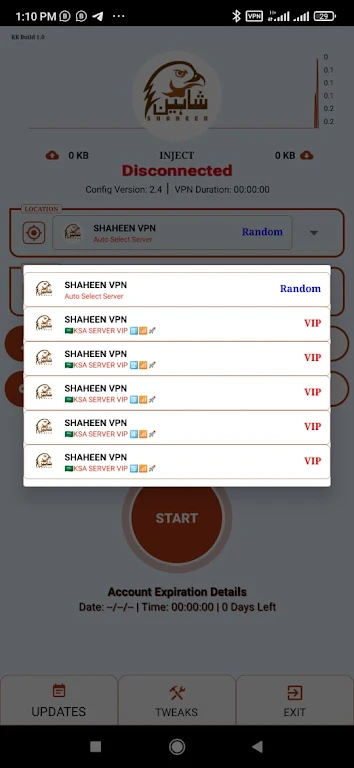 SHAHEEN VPN Screenshot1