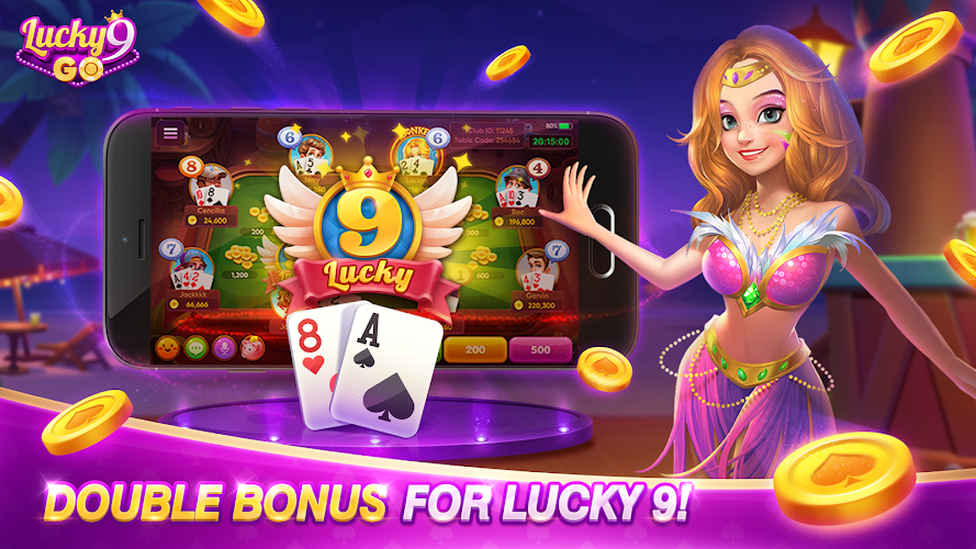 Lucky 9 Go-Fun Card Game Screenshot4