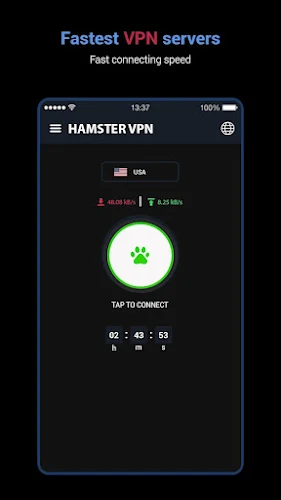 Hamster VPN : Free VPN Proxy Unlimited & Secure Screenshot3