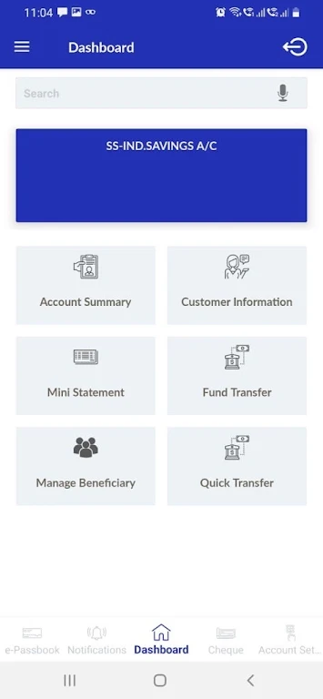 SARASPUR BANK MOBILE BANKING Screenshot2