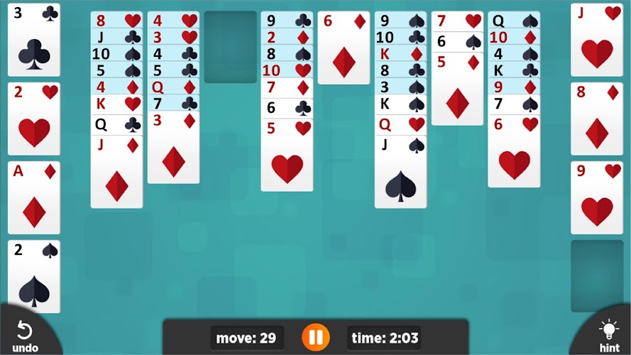 FreeCell - Offline Card Game Screenshot4