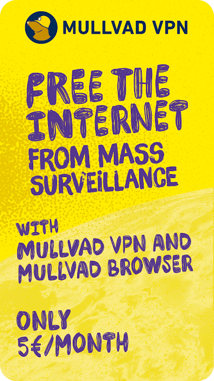 Mullvad VPN: privacy is a universal right Screenshot2