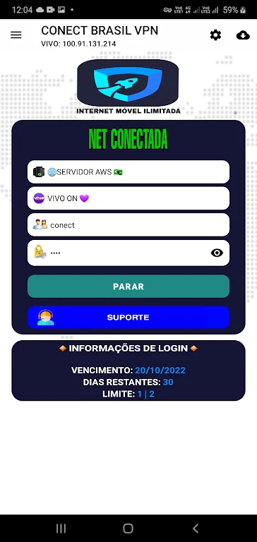 CONECT BRASIL VPN Screenshot2