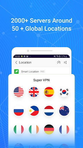 Super VPN- Free,Fast,Secure&Unlimited VPN Proxy Screenshot2