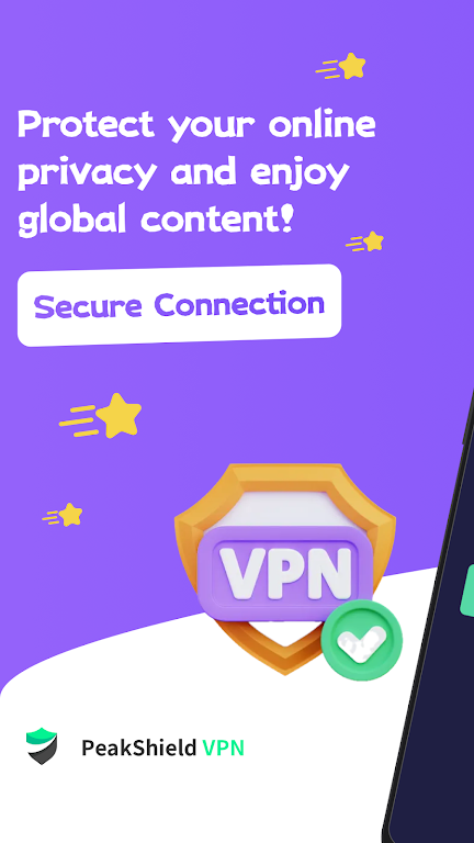 PeakShield VPN Screenshot1