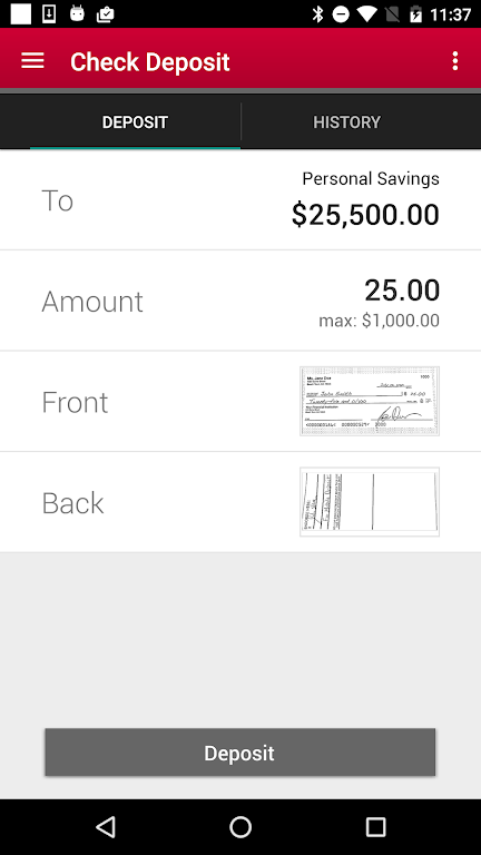 Allegacy Mobile Banking Screenshot4