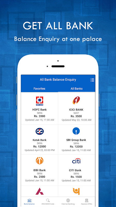 All Bank IFSC Code Balance Enquiry Screenshot3