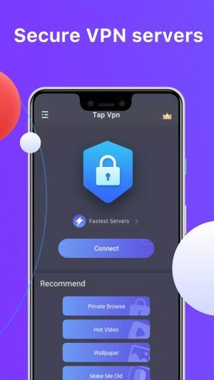 Fast VPN & Unlimited Proxy - ONE TAP VPN Screenshot3