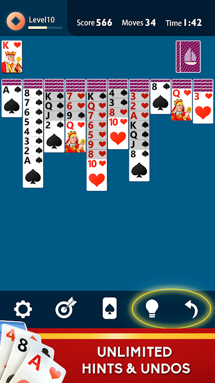 Spider Solitaire Plus Screenshot2