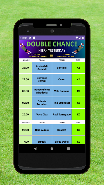 Football Double Chance Screenshot3