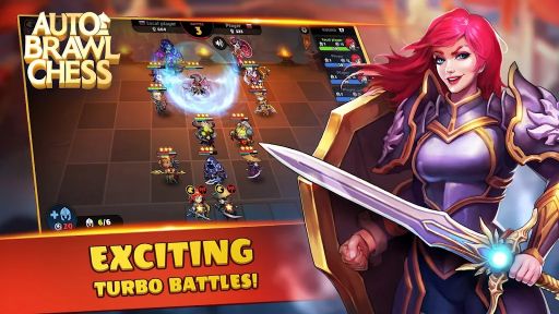 Auto Battle Chess: Rush to War. Magic Heroes Arena Screenshot3