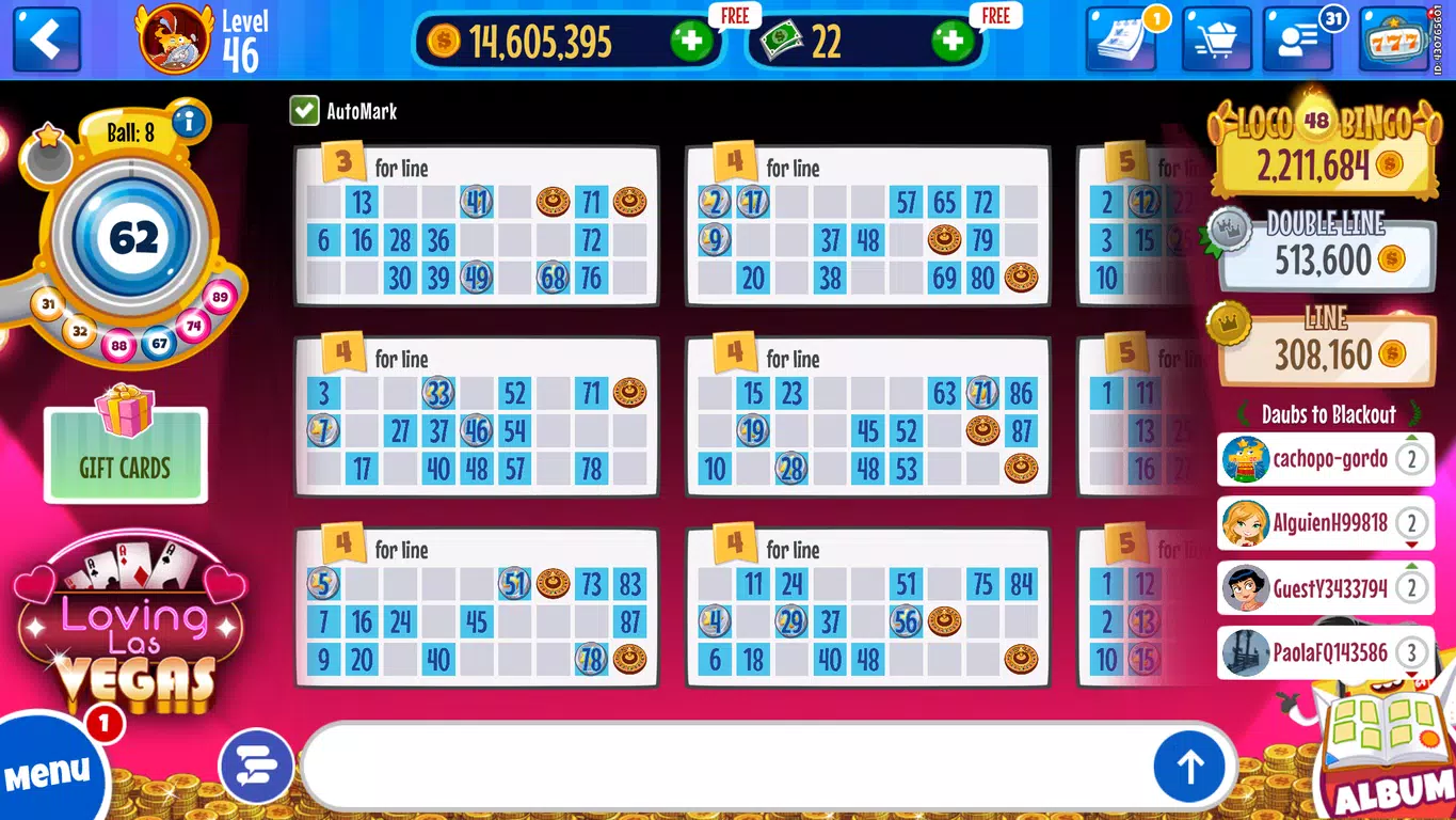 Loco Bingo Tombola Online Screenshot1