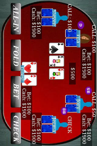 Poker - Texas Holdem 80K Free Screenshot1