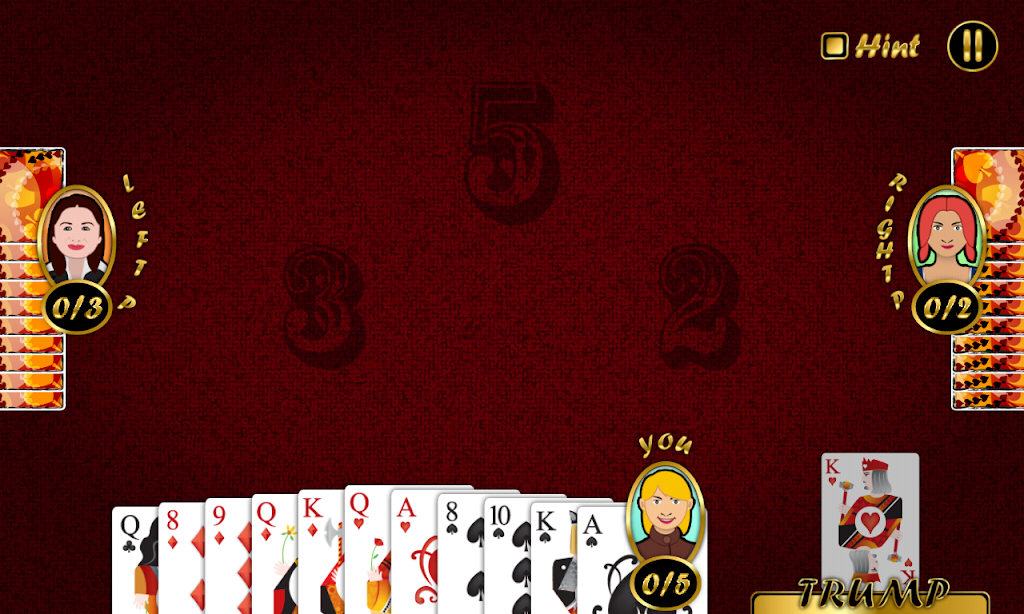 5-3-2 Trump Card Game Screenshot1