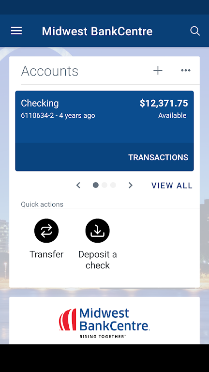 Midwest BankCentre Screenshot2