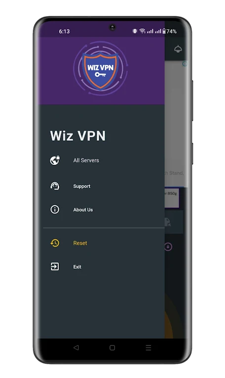 Wiz VPN - Protect Your Privacy Screenshot3