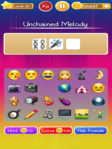 Words to Emojis – Fun Emoji Guessing Quiz Game Screenshot1