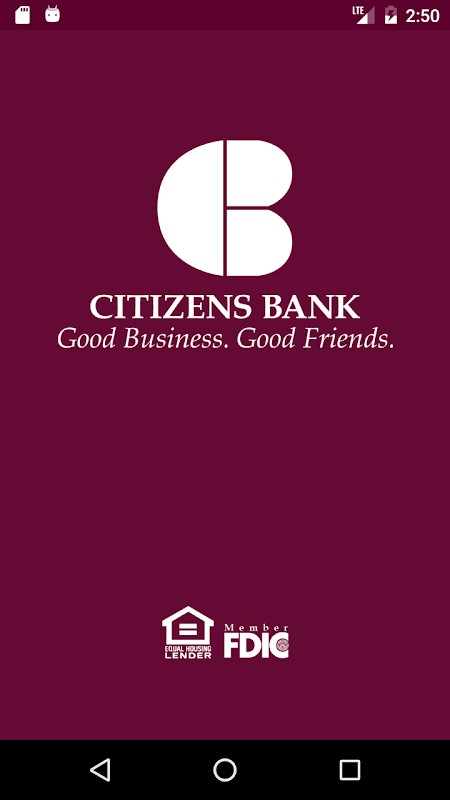 Citizens Bank - CB Mobile Screenshot1