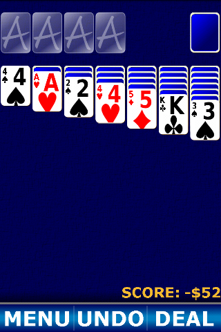 Vegas Solitaire Screenshot1